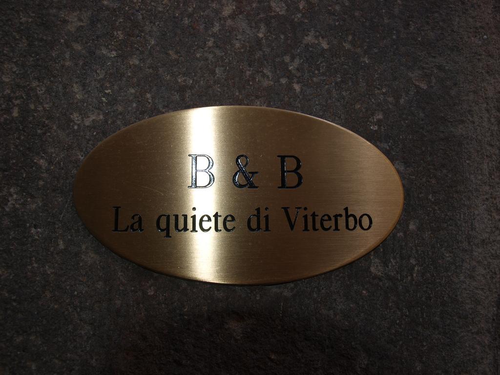 La Quiete Alloggio Turistico Viterbo Ngoại thất bức ảnh